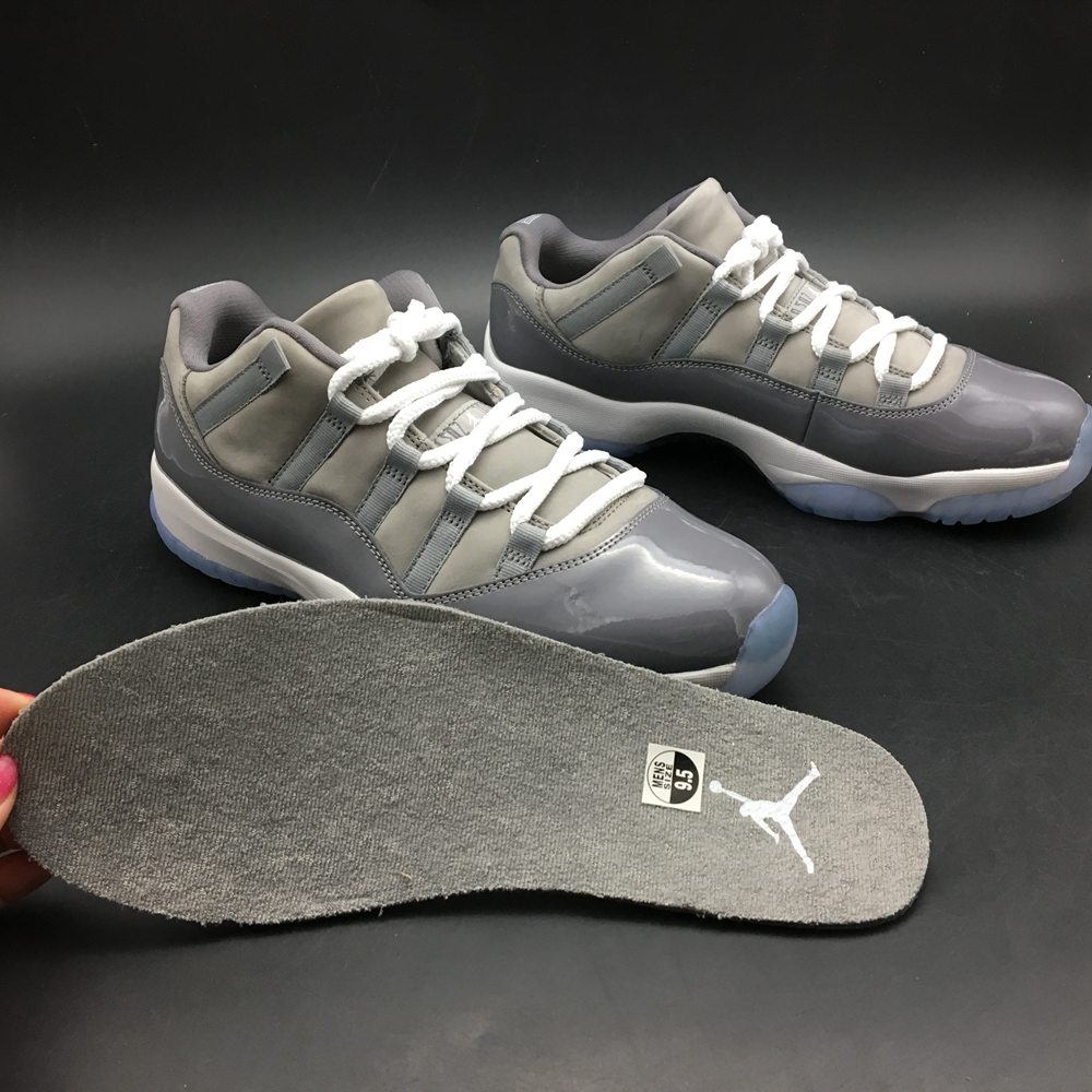 Air Jordan 11 Low Cool Grey 528895-003